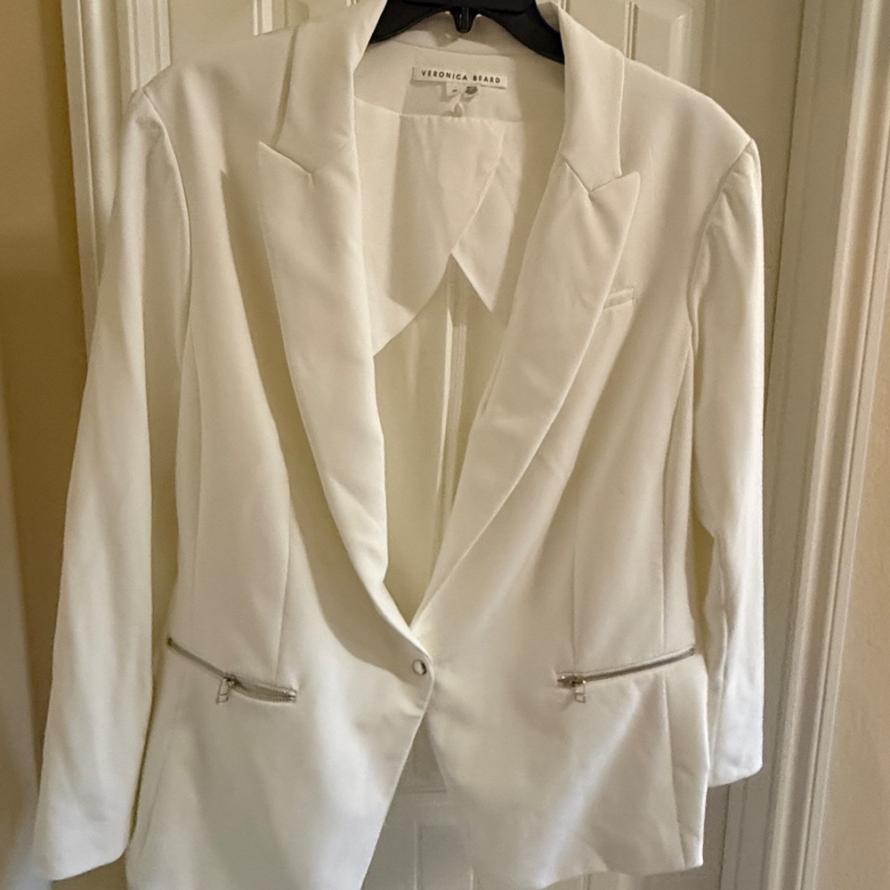 Veronica Beard Women's White Blazer